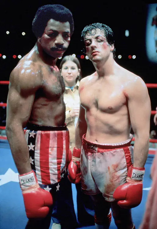 Rocky y Apollo Creed, los pugilistas que llevaron su rivalidad y amistad fuera del cuadrilátero