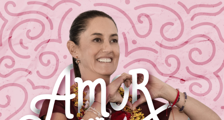 Comparte Sheinbaum mensaje por Día de San Valentín