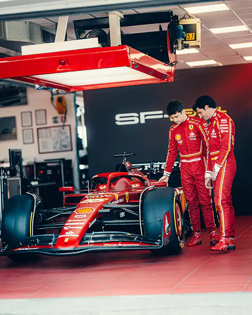 Ahora que presenta Ferrari el SF-24, Charles Leclerc y Carlos Sainz Jr. le dan el visto bueno