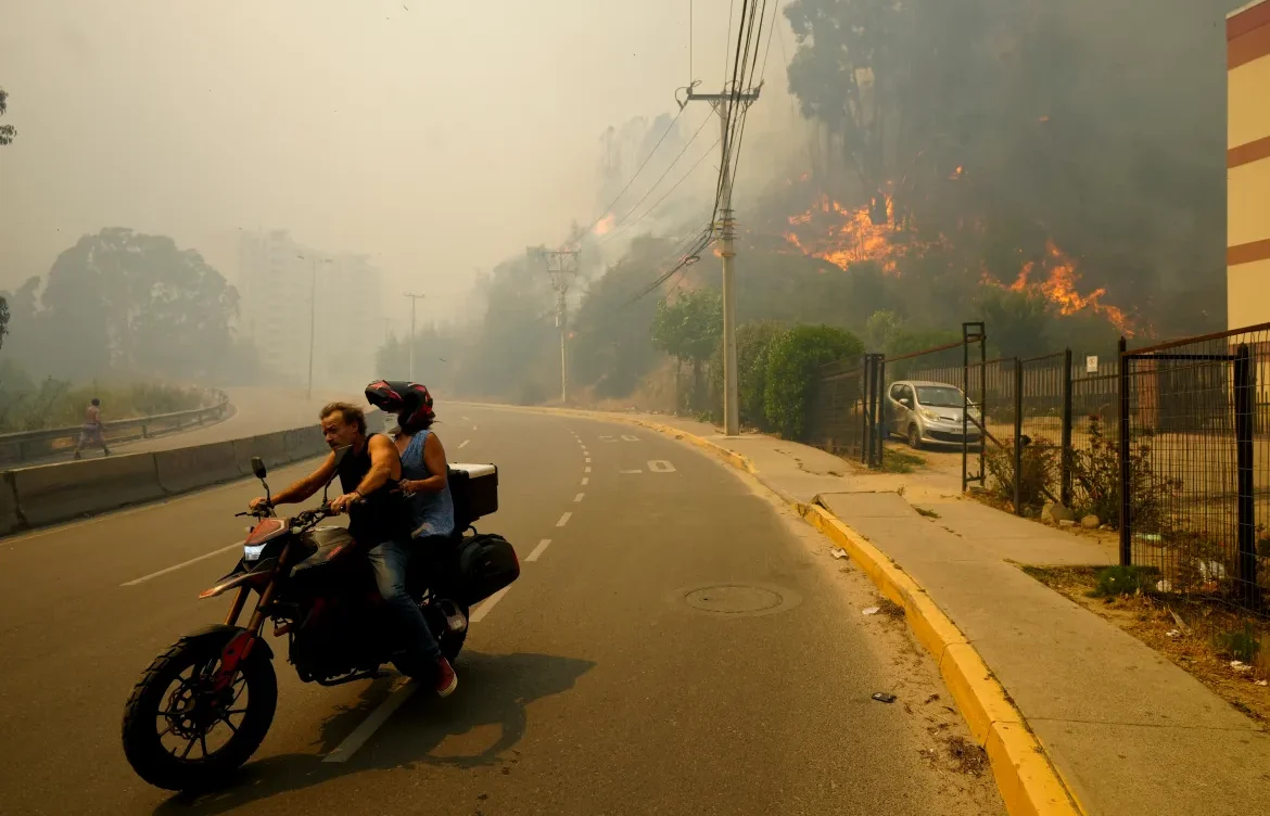 Incendios en Chile: sube cifra a 112 muertos