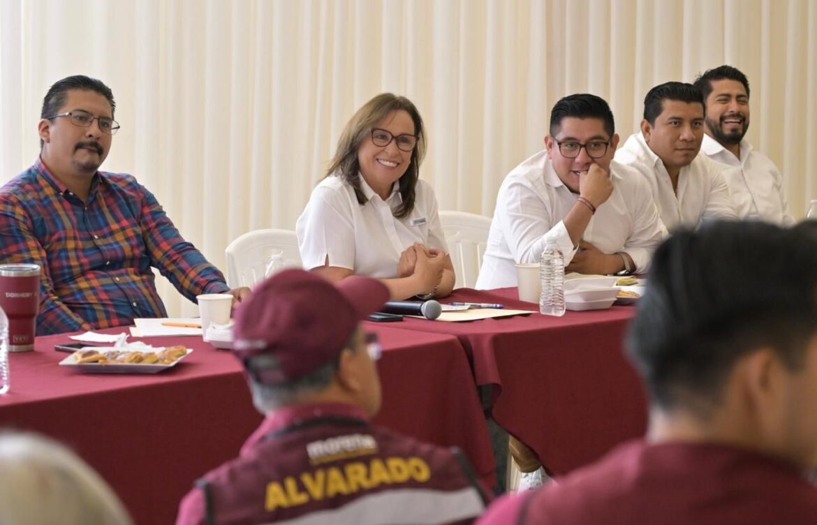 Rocío Nahle: En Veracruz nos preparamos para defender a nuestro presidente y la voluntad popular