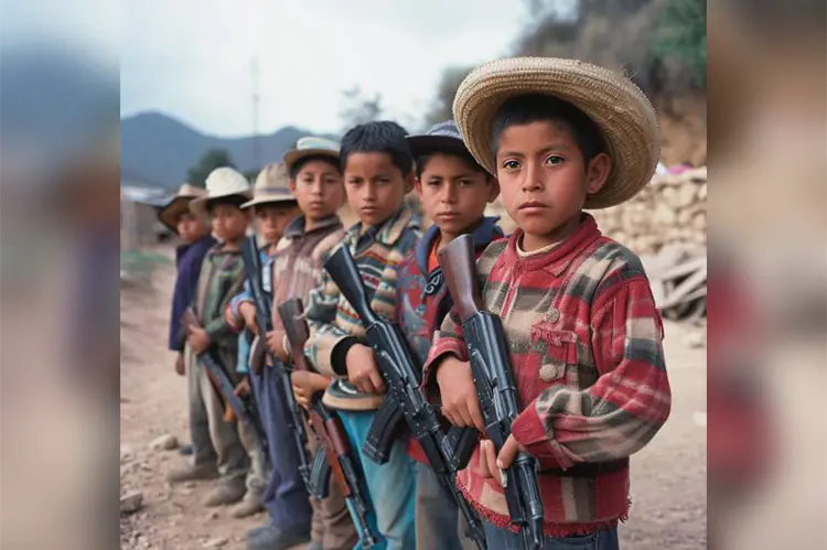 En Ayahualtempa, prefieren armas para niños que despensas