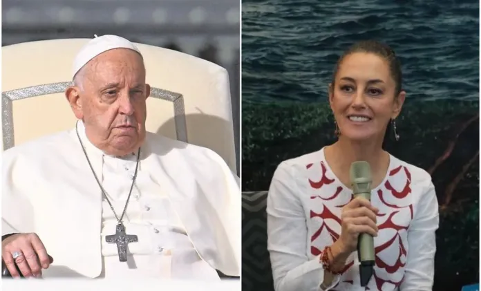 Claudia Sheinbaum visita al Papa Francisco en el Vaticano