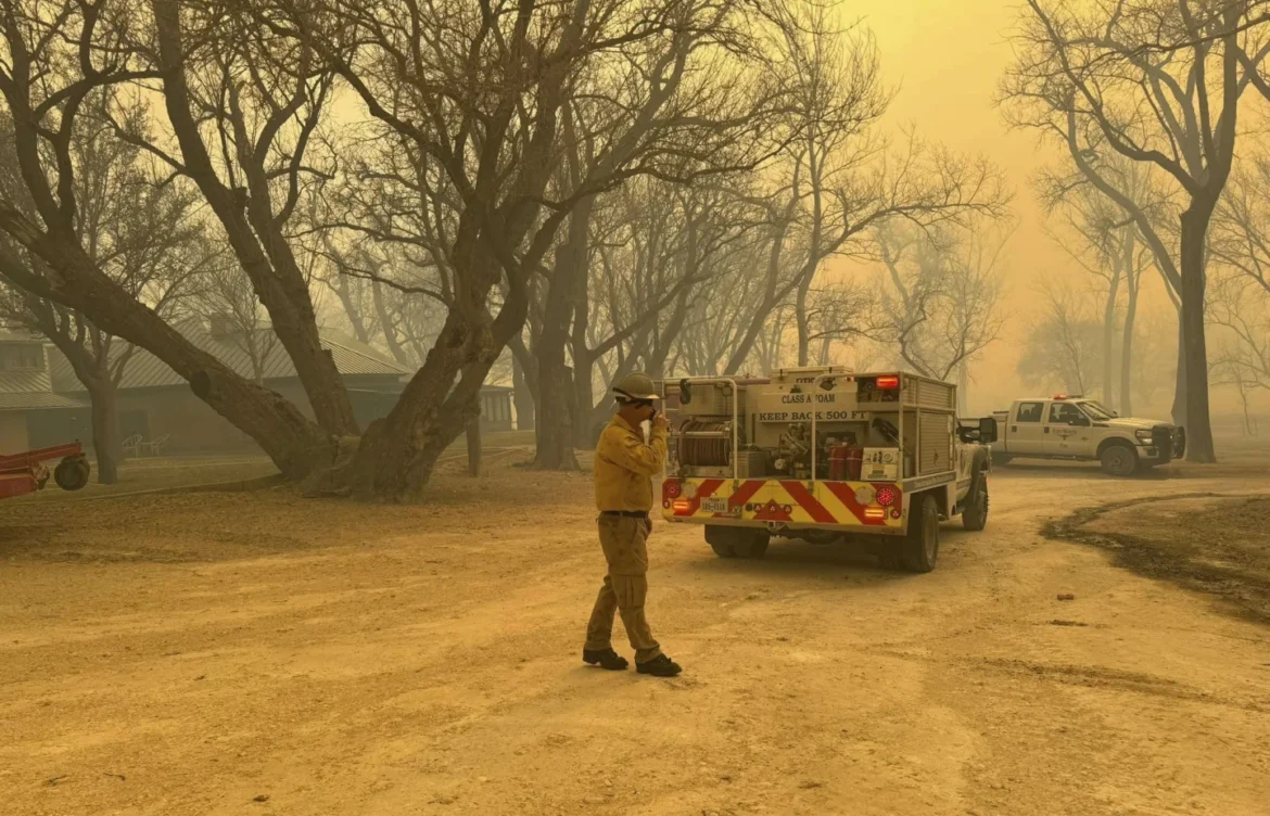 El incendio forestal del Panhandle de Texas es el segundo más grande en la historia del estado