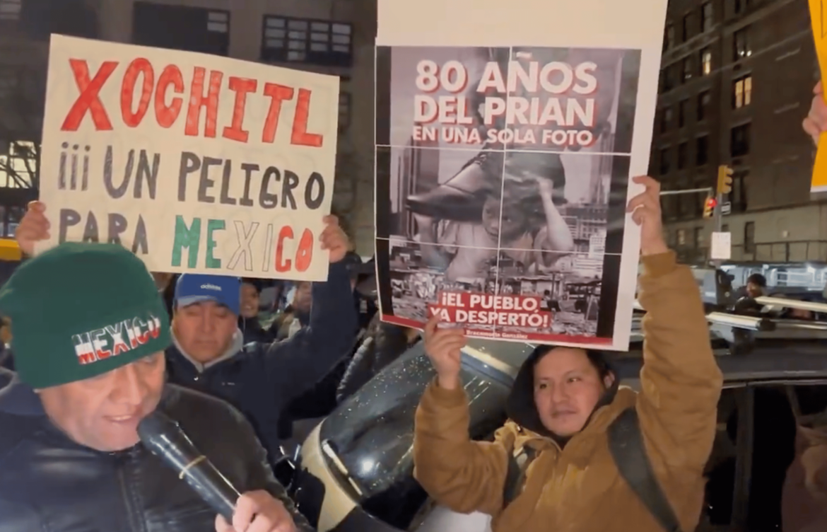 Xóchitl Gálvez reacciona a protesta en su contra: ‘¡Basta de odio!’