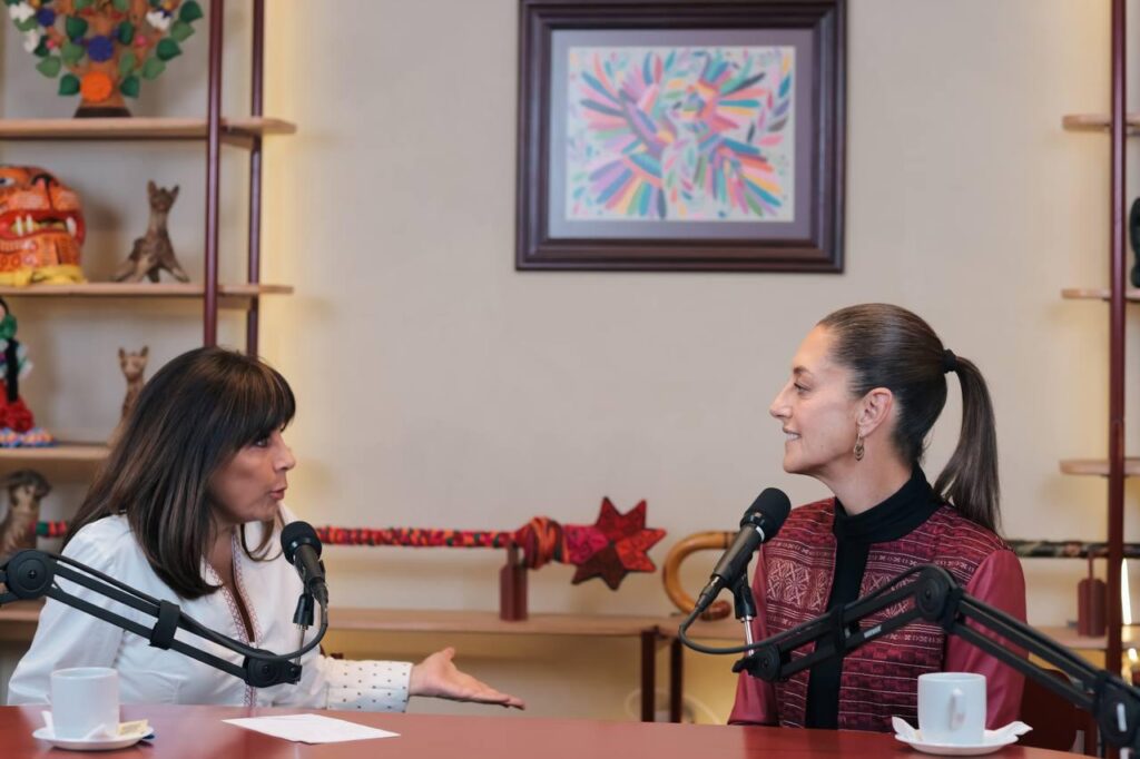 'Las mujeres participamos, luchamos por nuestros derechos y podemos llegar a la presidencia de la república': Claudia Sheinbaum.