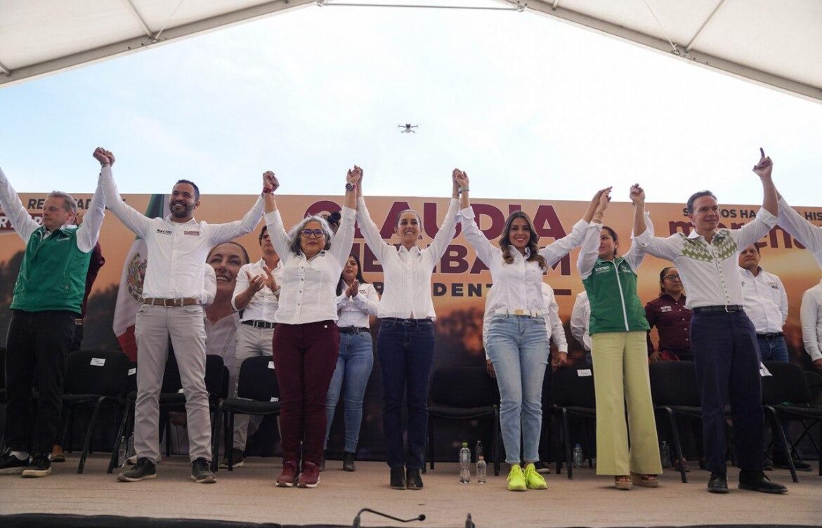 ‘Con estrategia, con honestidad vamos a seguir construyendo la paz para nuestro país’: Claudia