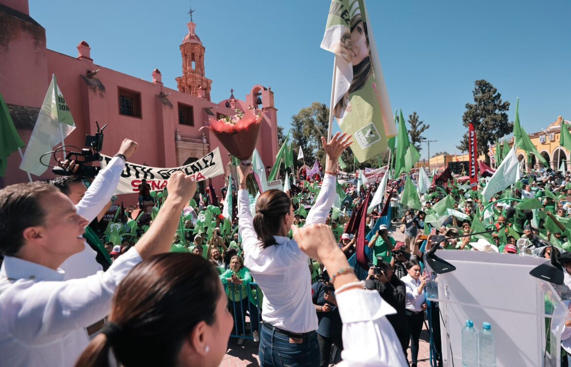 Cuando se cambia al poder judicial también se avanza en la construcción de la paz: Claudia