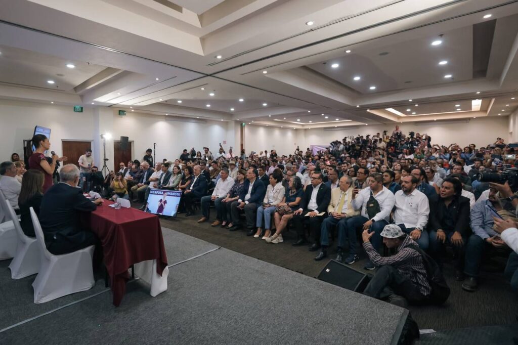 Claudia Sheinbaum presenta el eje ‘república educadora, humanista y científica’. Vamos a hacer de México una potencia educativa, científica y de la cultura.