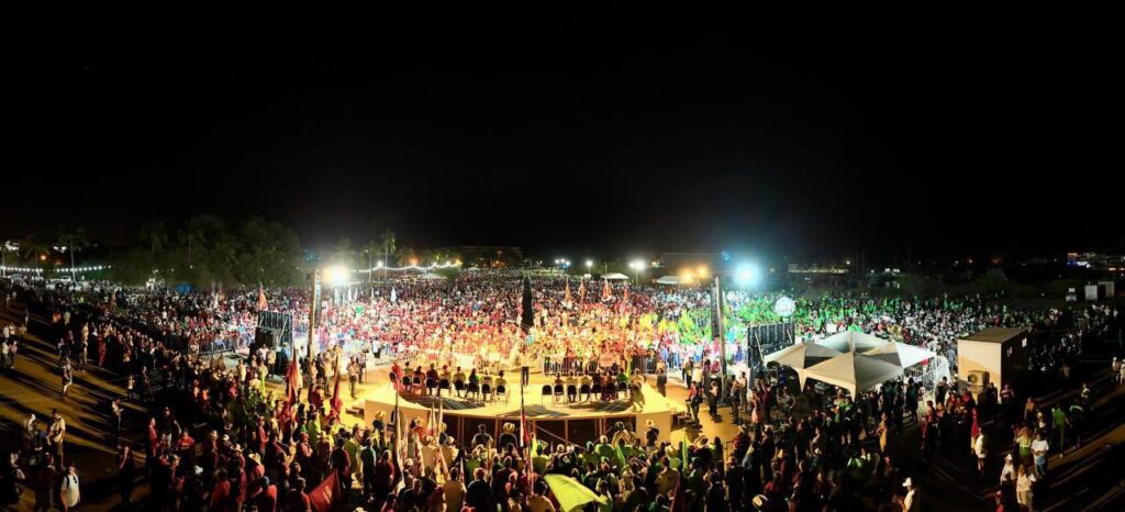 Claudia Sheinbaum se reunió con miles de personas que anhelan la continuidad de la 4T en los municipios de Puerto Escondido, Santa María Huatulco, Tlacolula de Matamoros y Miahuatlán de Porfirio Díaz.