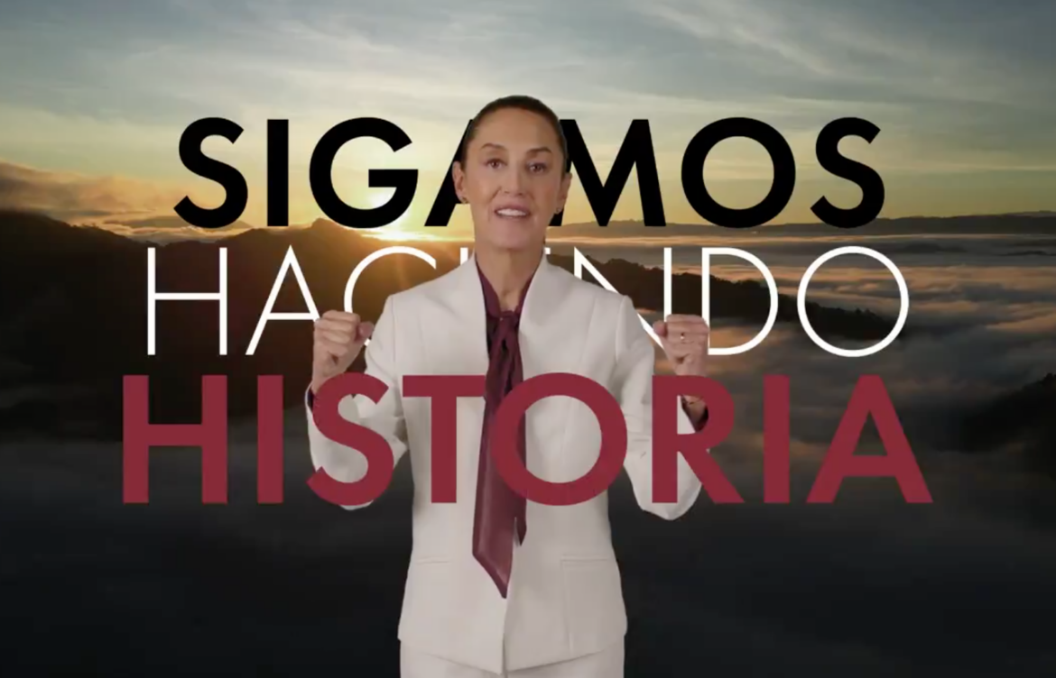 ‘Ya nada detiene la esperanza’: afianza Sheinbaum en spot
