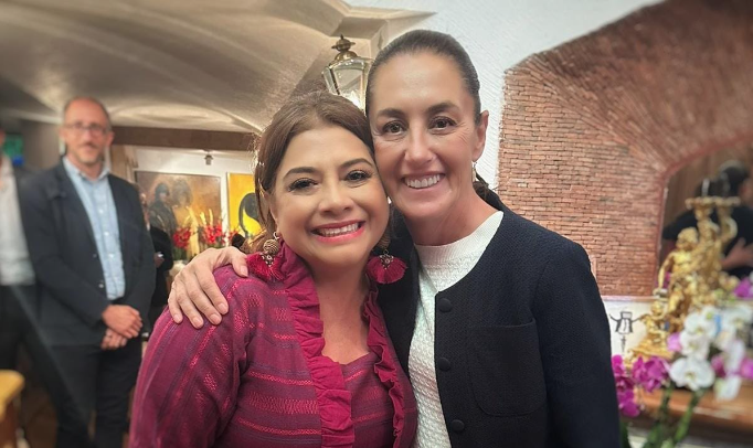 Clara Brugada refuerza relación con Claudia Sheinbaum