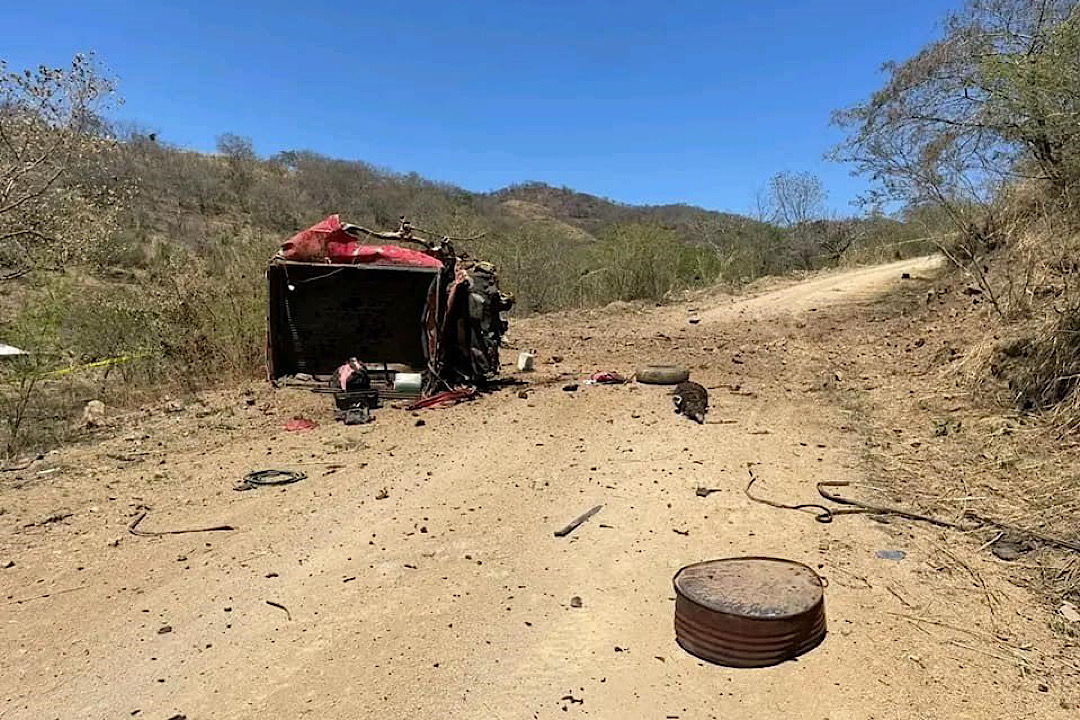 Explosión de mina terrestre deja tres jornaleros muertos en Tumbiscatío, Michoacán
