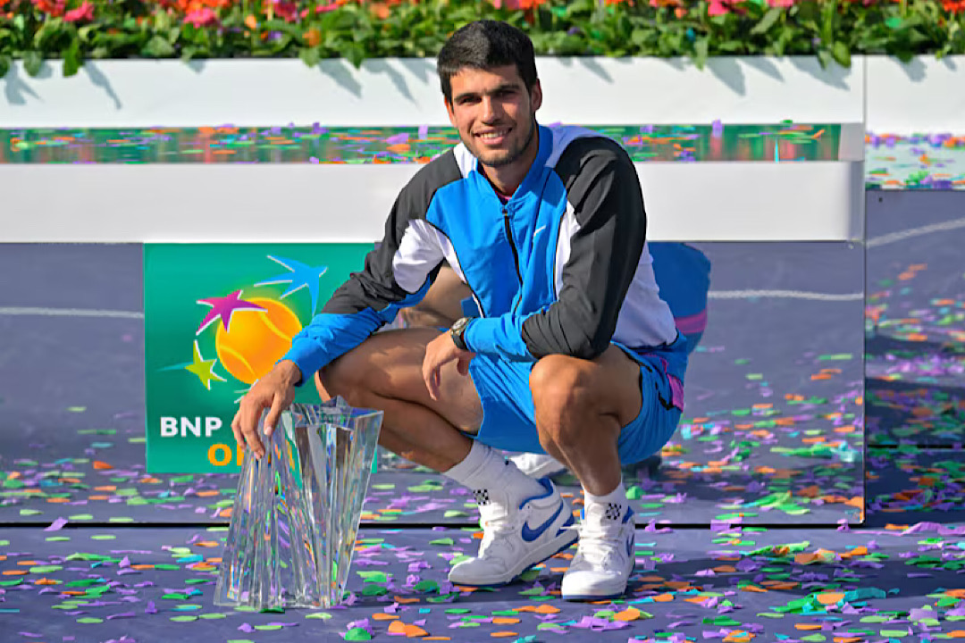 Carlos Alcaraz es bicampeón de Indian Wells