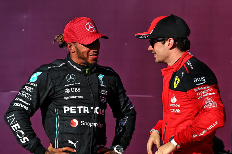 Leclerc no ve amenaza por arribo de Hamilton a Ferrari