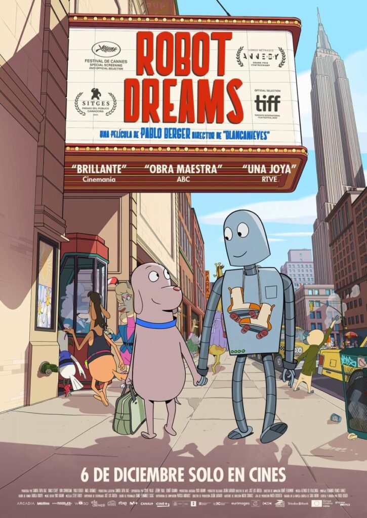 Tráiler de Mi amigo robot, la película silente que te conmoverá hasta las lágrimas.
