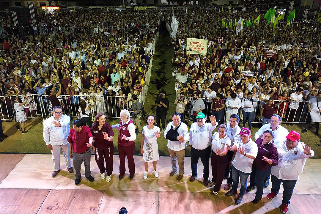 Nosotros queremos bienestar para todo el pueblo de Umán: Claudia Sheinbaum apuesta por la llegada de la 4T a cada rincón de Yucatán