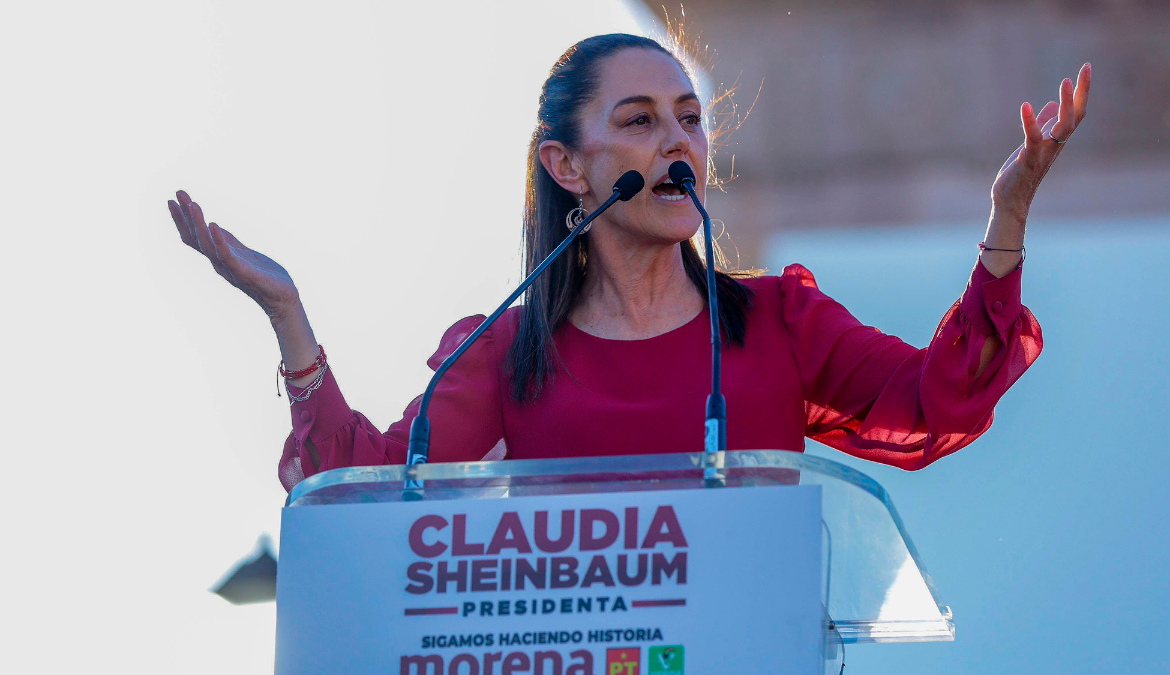 Claudia Sheinbaum manda advertencia al próximo presidente de EE. UU.