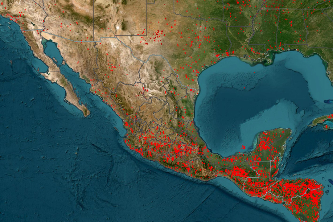 Satélite de la NASA capta evolución de incendios en México