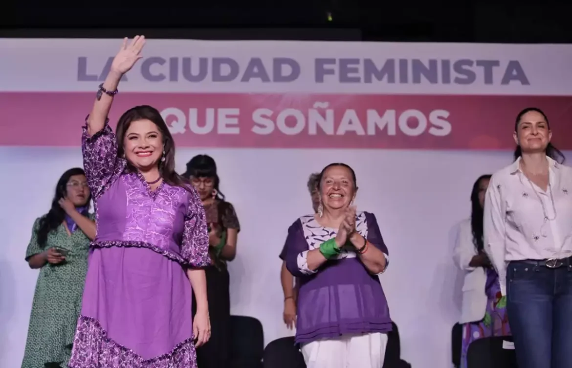 ‘Yo quiero construir una ciudad feminista’: Clara Brugada