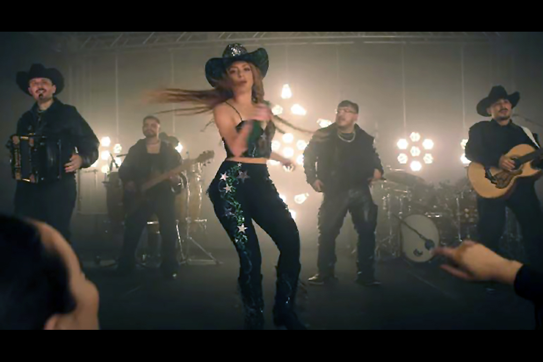 Estrenó Shakira video de su colaboración con Grupo Frontera