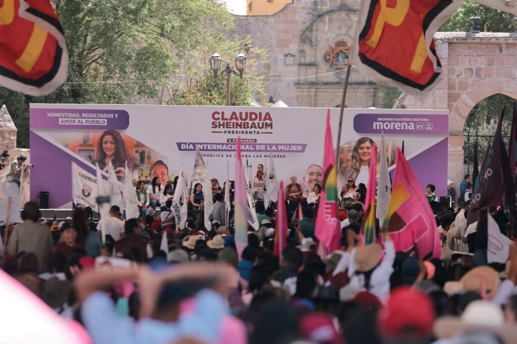 En el Día Internacional de la Mujer recordamos a las mujeres mexicanas que lucharon por el derecho a votar y ser votadas: Elvia Carrillo Puerto, Hermila Galindo, María Refugio García, Amalia González, Laureana Wright. Cuando lleguemos a la Presidencia, llegamos con nuestras… pic.twitter.com/VdKclaZRh6— Dra. Claudia Sheinbaum (@Claudiashein) March 8, 2024