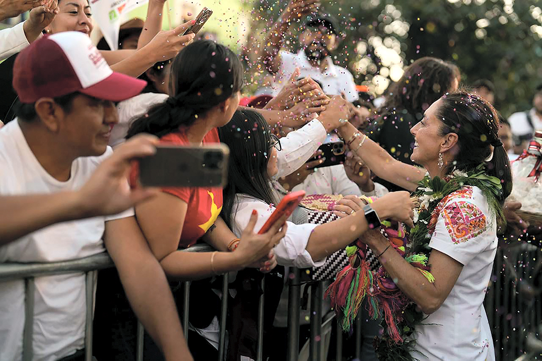 Claudia Sheinbaum termina una semana más de campaña acompañada de 80 mil personas en Oaxaca, Morelos y Puebla