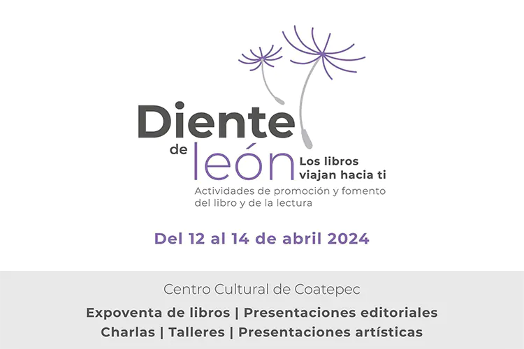 Festival Diente de León: ‘Los libros viajan hacia ti’ llega al Centro Cultural de Coatepec