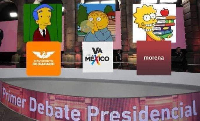 Estos fueron los MEMES que dejó el primer debate presidencial