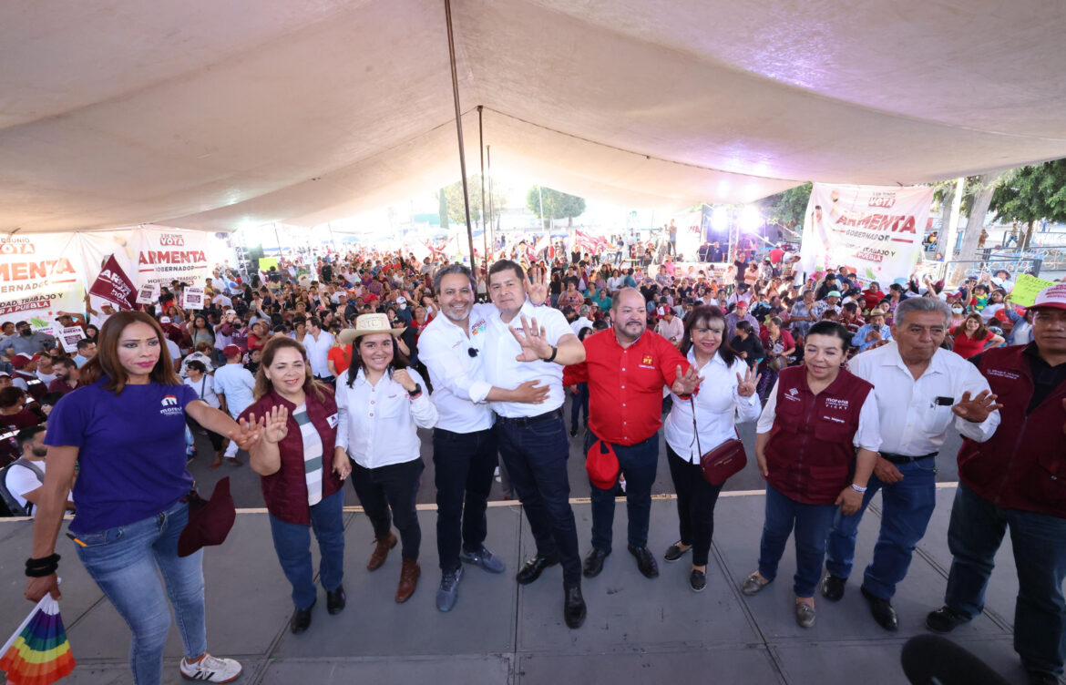 Agua y seguridad, prioridad en el próximo gobierno, ratifica Armenta