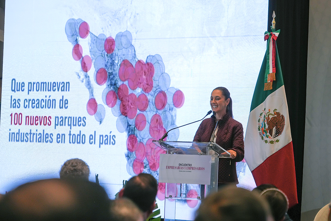 Explotar potencial de inversiones en Baja California y conectarla con todo el país, plantea Claudia Sheinbaum