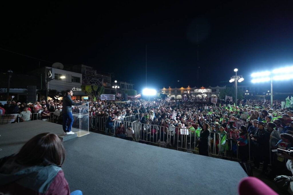 Fortalecer la democracia participativa, prioridad de la 4T: Claudia Sheinbaum desde Amecameca