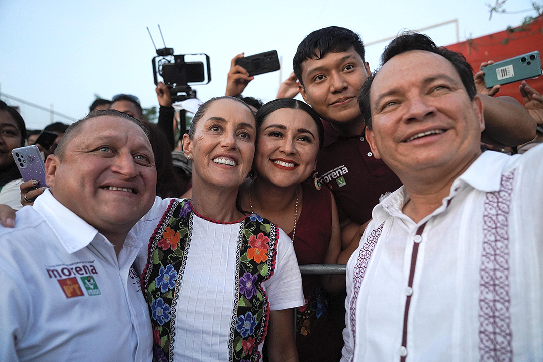 Claudia Sheinbaum convoca a los yucatecos a construir un solo estado con la 4T