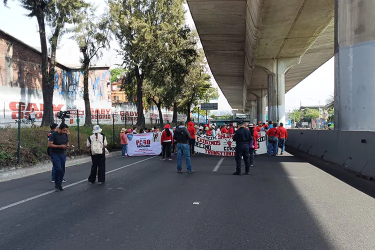 Se moviliza la CNTE en la Ciudad de México