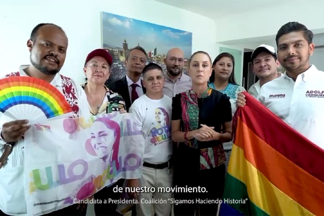 No hay transformación sin la ampliación de los derechos de las personas LGBT: Claudia Sheinbaum