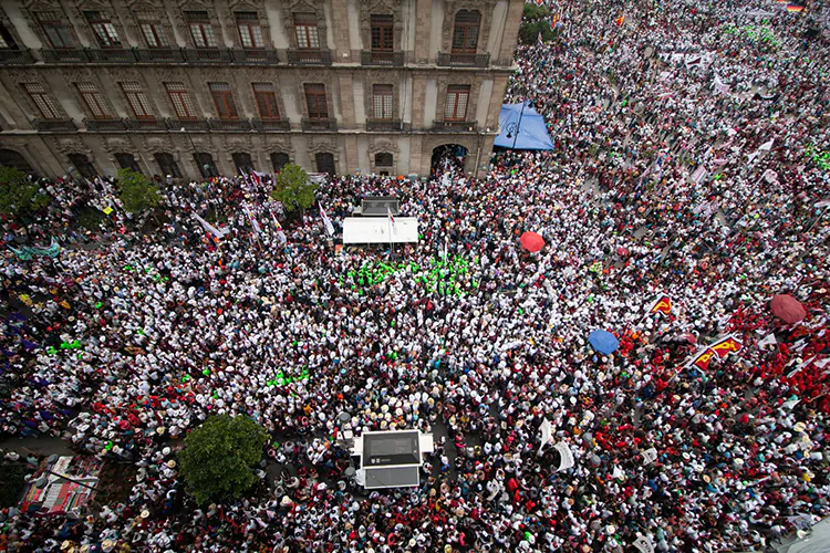 Asisten 550 mil personas a mitin de Claudia Sheinbaum, reporta Gobierno de la CDMX