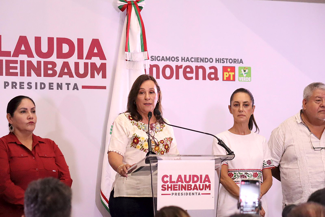 Claudia y Rocío anunciaron megaproyectos de infraestructura para la zona conurbada