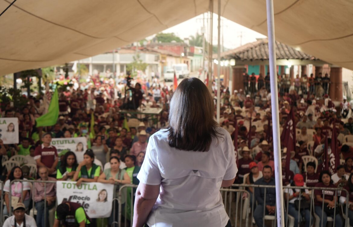 ‘La oposición está desesperada. ¡Ya ganamos!’, afirma Rocío Nahle