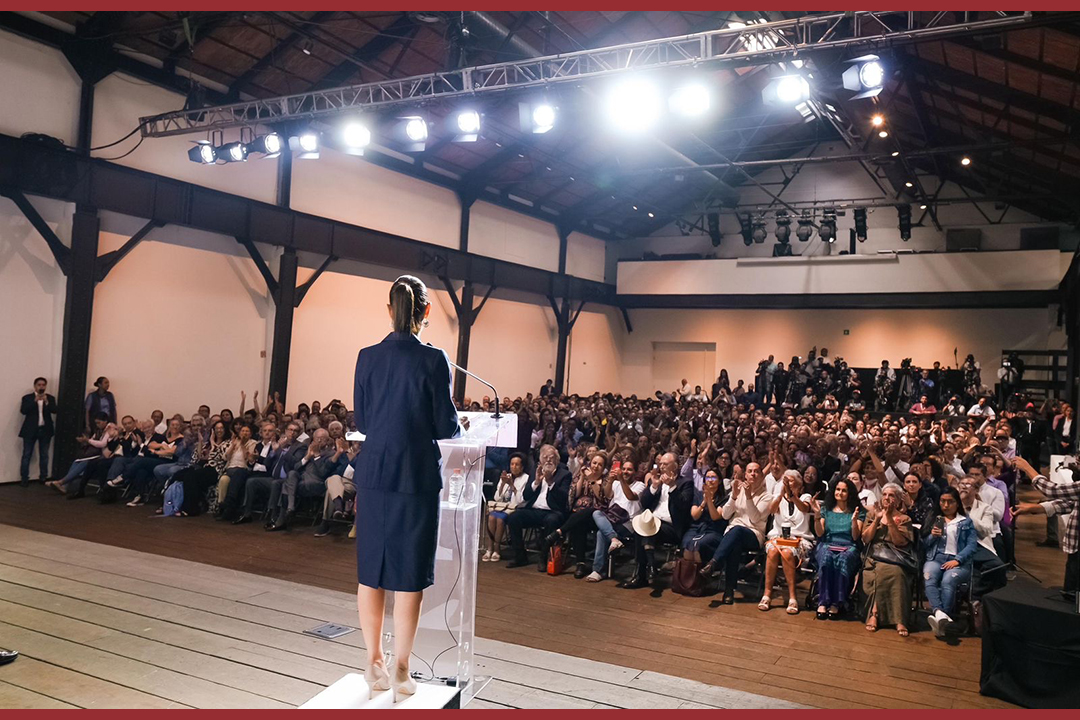 “Los invito a seguir construyendo juntos un México libre, justo y democrático”: Claudia Sheinbaum