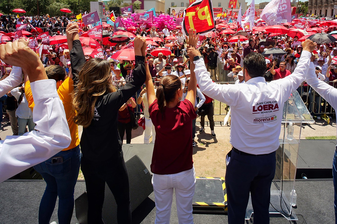 El PRIAN representa el autoritarismo; nosotros, la libertad: Claudia Sheinbaum