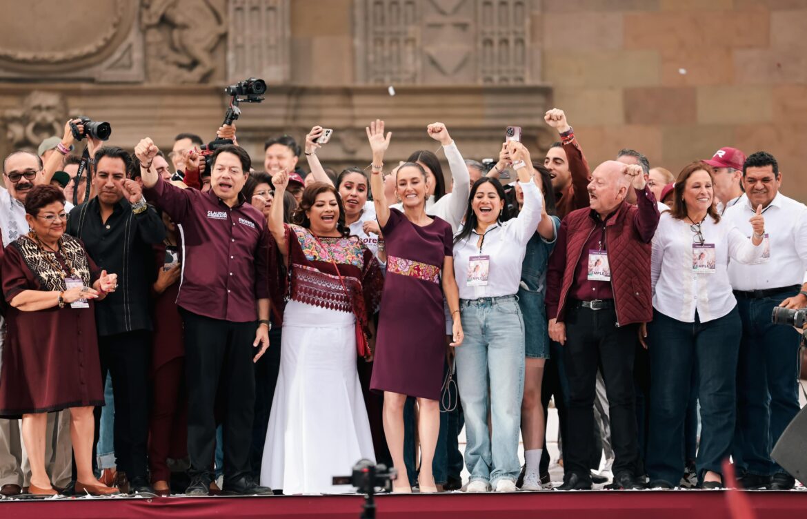 Me comprometo a ser una presidenta que entregue lo mejor de sí misma, por el bienestar del pueblo de México: Claudia Sheinbaum