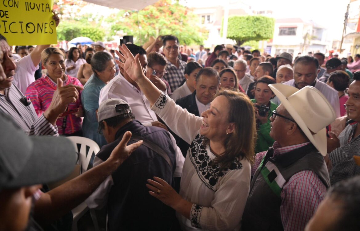 Inicia Rocío Nahle gira de agradecimiento al pueblo de Veracruz