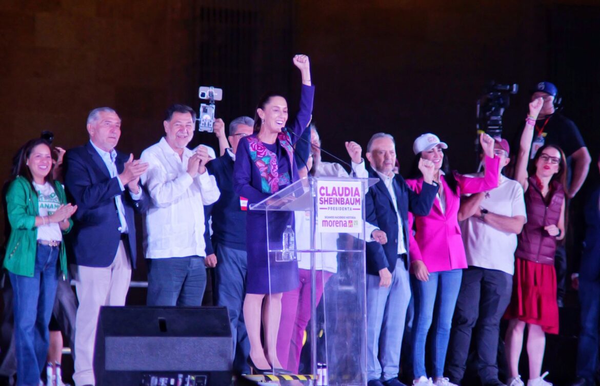 Este es el triunfo del pueblo de México; nuevamente, hicimos historia: Claudia Sheinbaum