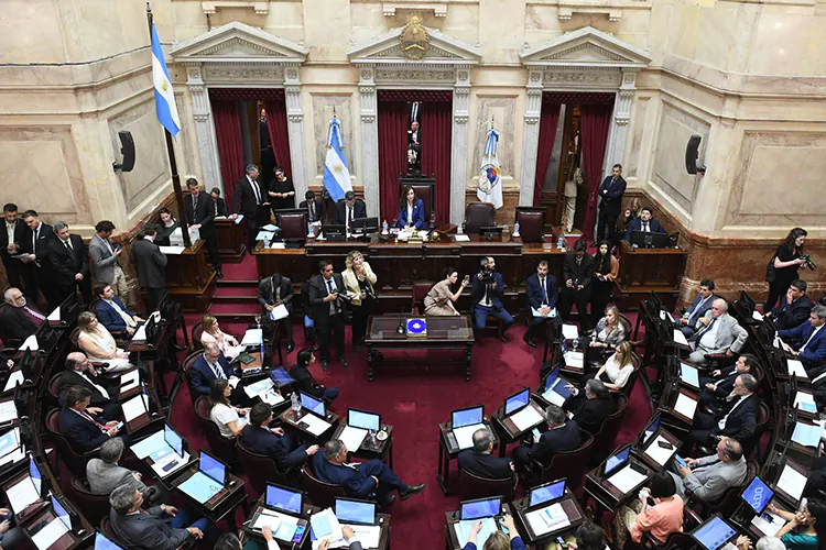 Senado de Argentina aprueba la Ley Bases de Milei, a pesar de protestas
