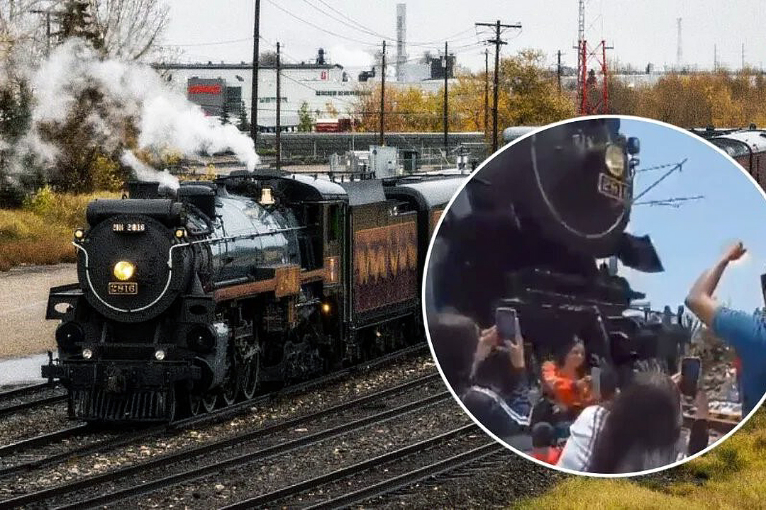 Mujer muere por tomarse una selfie con locomotora de vapor