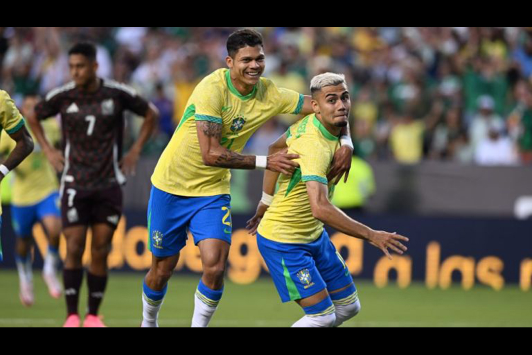 Brasil le roba el empate a México con gol de último minuto