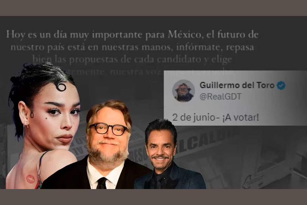 Celebridades mexicanas han llamado al voto desde el extranjero
