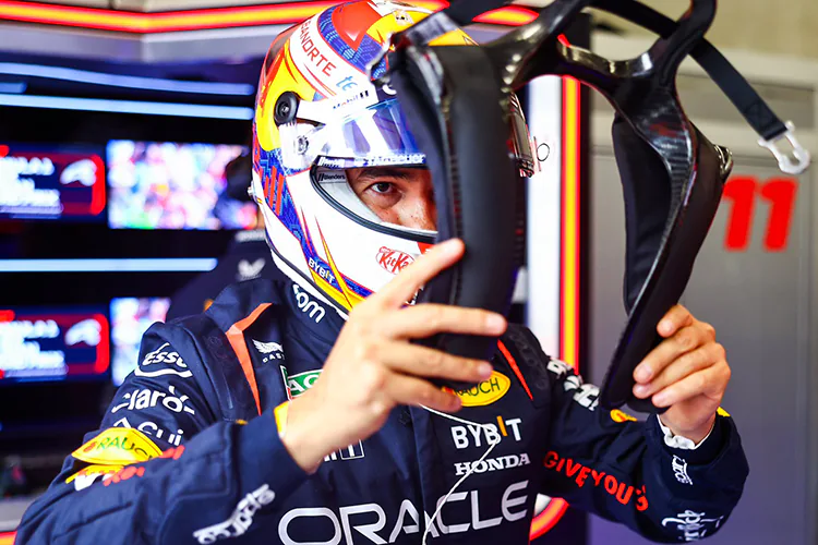 Se desata Verstappen en P1 del GP de Bélgica; Checo Pérez queda séptimo