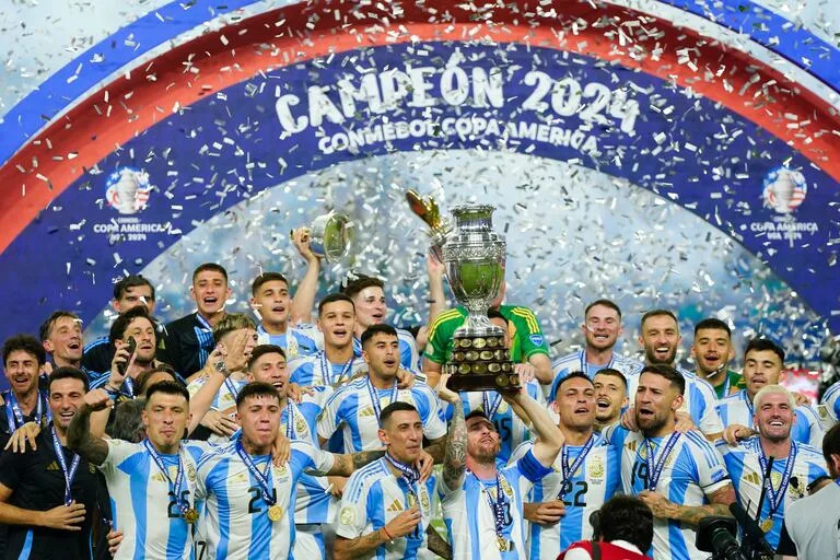 Argentina derrota a Colombia y se corona en Copa América