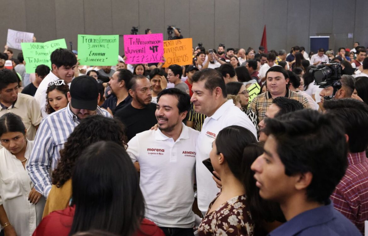 Futuro prometedor para las juventudes de Puebla: Alejandro Armenta